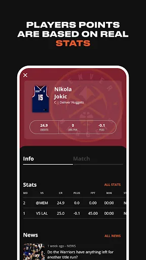 Dunkest - NBA Fantasy | Jogos | XWorld