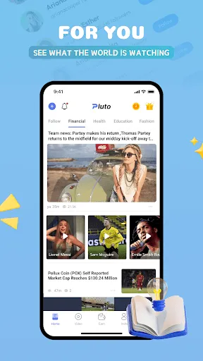 Pluto: Buzz News & Rewards | Games | XWorld