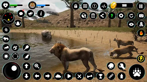 Lion Games Animal Simulator 3D | 游戏 | XWorld