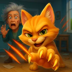 XWorld | Cat Mayhem: Gran’s Angry