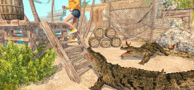 Hungry Crocodile Simulator | Permainan | XWorld