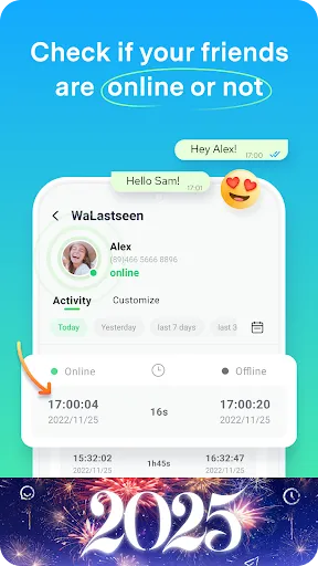 WeLastseen: Chat App tracker | Games | XWorld