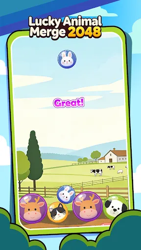Lucky Animal Merge 2048 | Permainan | XWorld