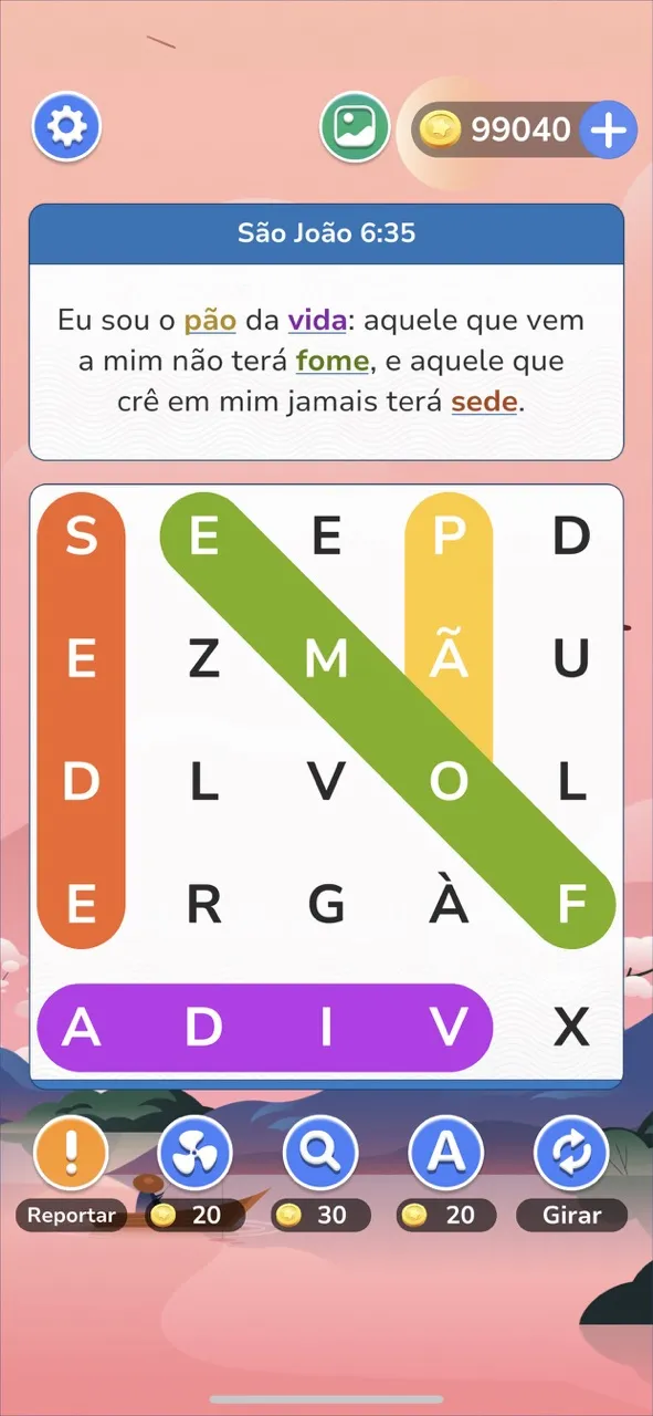 Caça Palavras Cruzadas: Biblia | Jogos | XWorld