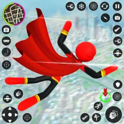 XWorld | Spider Hero Man Game-Rope Hero