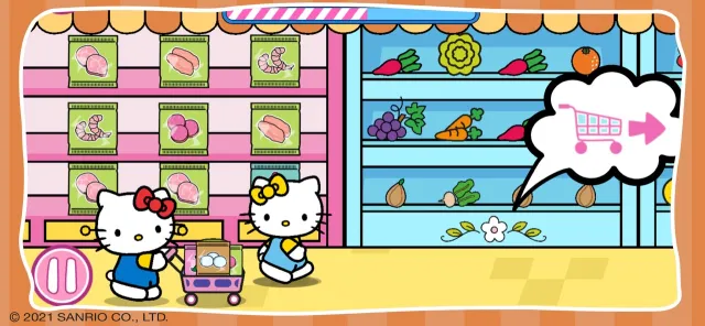 Hello Kitty: Trò chơi siêu thị | Games | XWorld