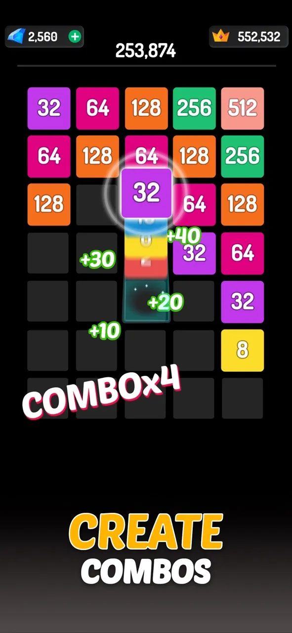 X2 Blocks : 2048 Number Puzzle | Permainan | XWorld
