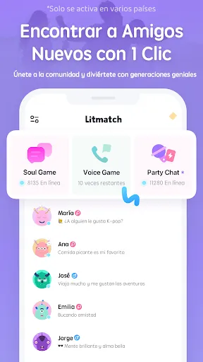 Litmatch - Haz Amigos Nuevos | juego | XWorld