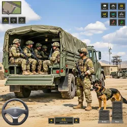 XWorld | Military Truck Cargo Game 3d
