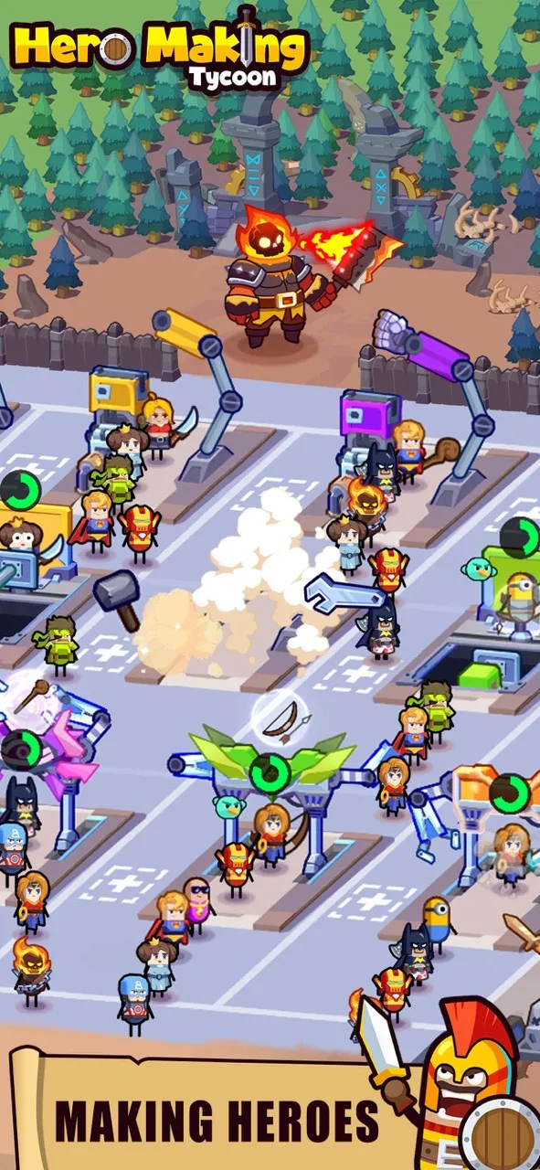 Hero Making Tycoon Idle Games | 游戏 | XWorld