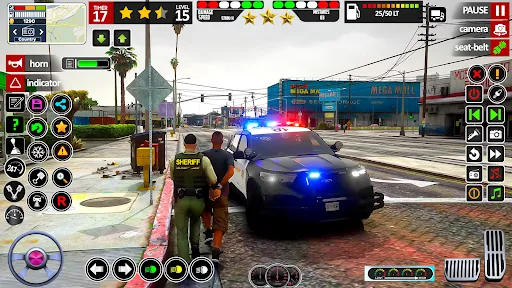 Cop Car Thief Chase Game 2024 | Permainan | XWorld