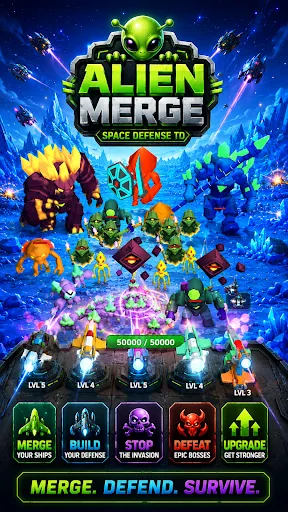 Alien Merge: Space Defense | Games | XWorld Alien Merge: Space Defense | Games | XWorld