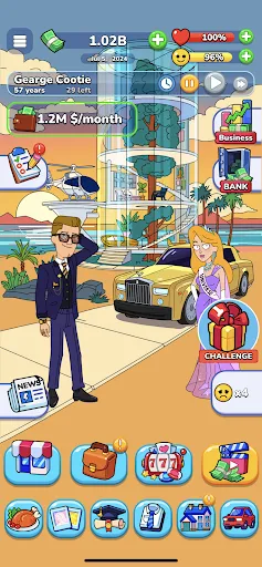 Mr.Billion: Idle Rich Tycoon | 游戏 | XWorld