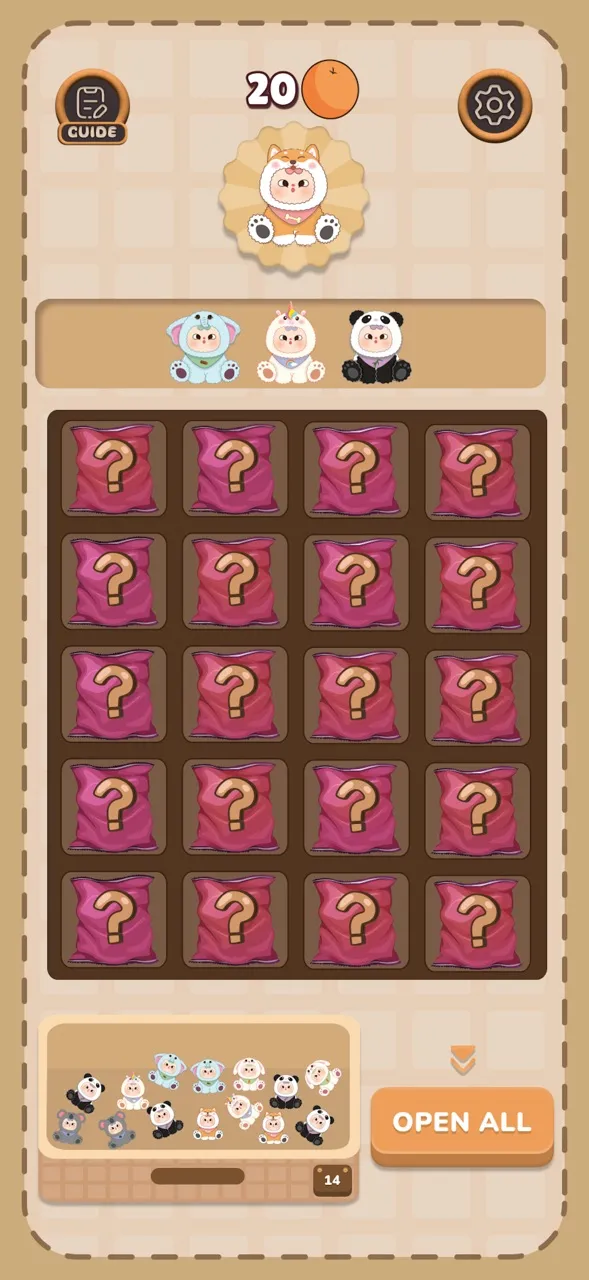 blind bags: capypara, baby3 | Permainan | XWorld