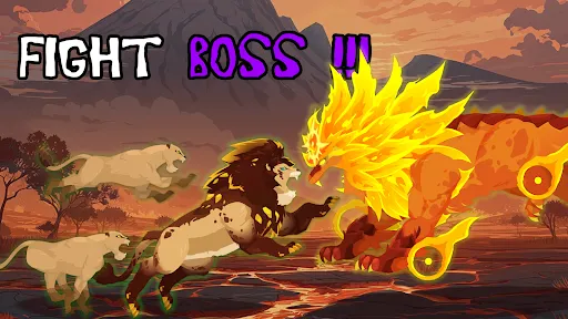Lion Clash: Savannah War | Permainan | XWorld Lion Clash: Savannah War | Permainan | XWorld