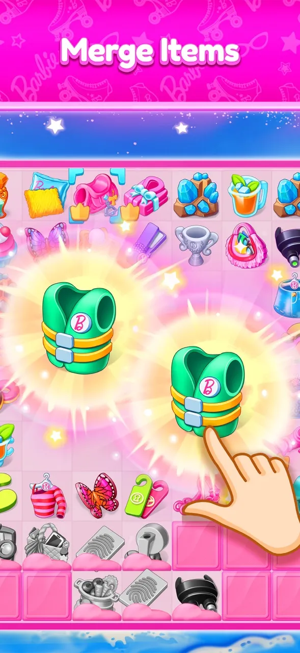 Barbie™ Merge Mystery | 游戏 | XWorld