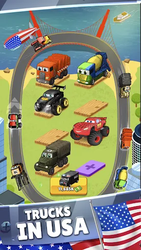 Merge Truck: Monster Truck | Games | XWorld