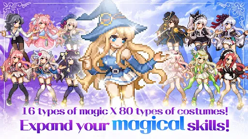 Magical Girl: Idle Pixel Hero | Games | XWorld