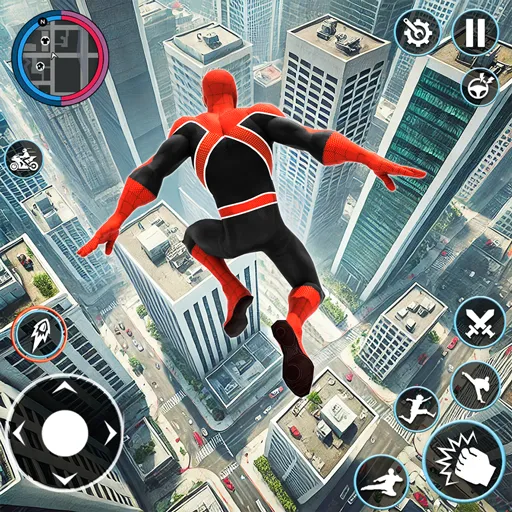 Spider Game Mafia Rope Hero | juego | XWorld Spider Game Mafia Rope Hero | juego | XWorld