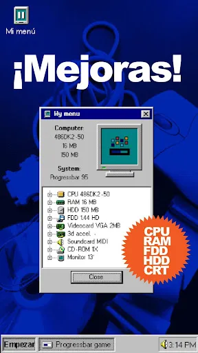 Progressbar95 - nostálgico | juego | XWorld Progressbar95 - nostálgico | juego | XWorld