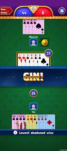 Gin Rummy - Classic Card Game | Jogos | XWorld