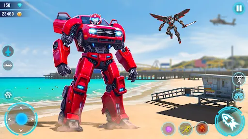 Robot Transform Fight Game 3D | เกม | XWorld