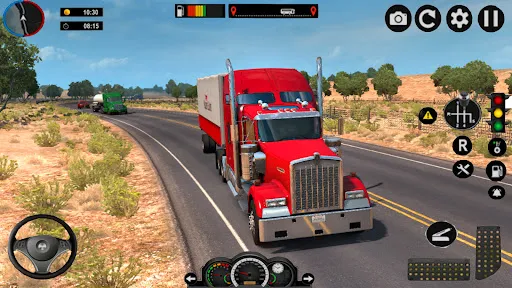 American Semi Truck Game Sim | juego | XWorld