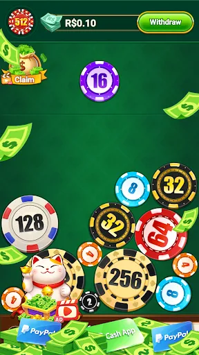 Chips Merge :Win Cash | Permainan | XWorld