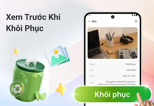 Khôi Phục Ảnh & Video | Games | XWorld