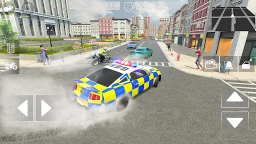 Police Car Driving Motorbike | เกม | XWorld