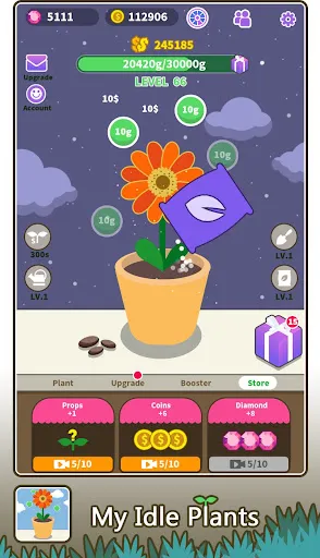 My Idle Plants | Games | XWorld