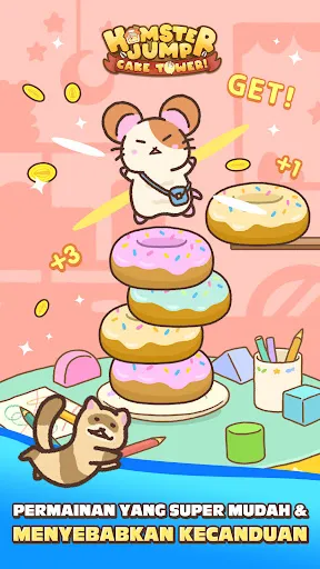 Hamster Jump: Cake Tower! | Permainan | XWorld