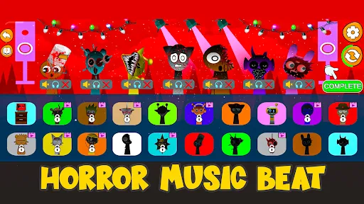 Horror Sprunki Beats Music box | Games | XWorld