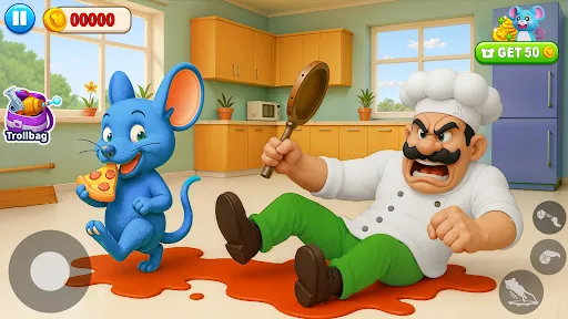 Chef vs Mouse: Prank Battle | Игры | XWorld Chef vs Mouse: Prank Battle | Игры | XWorld