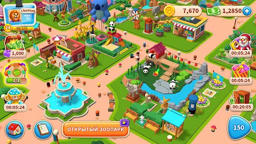 Zoo Tile-3 Tiles и Zoo Tycoon | Игры | XWorld