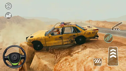 Jumping Car Damage Test Game | 游戏 | XWorld