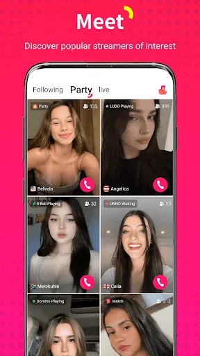 WeJoy-Live video chat&party | Games | XWorld