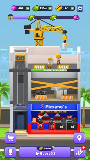 Idle Rent Tower | Games | XWorld