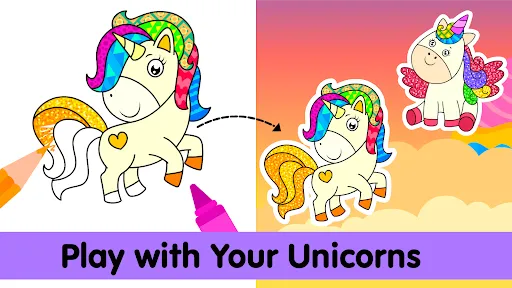 Unicorn Coloring Book & Games | Games | XWorld