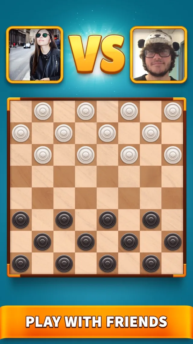 Checkers Clash: Board Game | Games | XWorld
