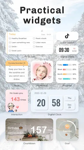 iScreen - Widgets & Themes | Permainan | XWorld