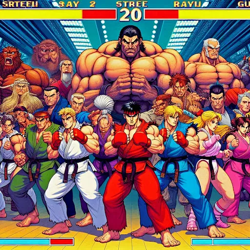 Street 90s Fighter Old Nostalg | juego | XWorld