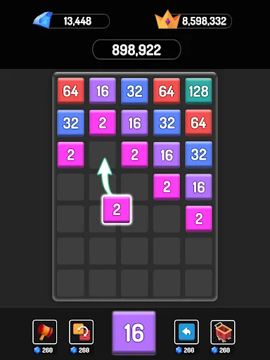 X2 Blocks : 2048 Merge Games | juego | XWorld