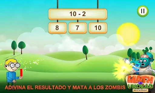 Juego de Matemática vs Undead | juego | XWorld