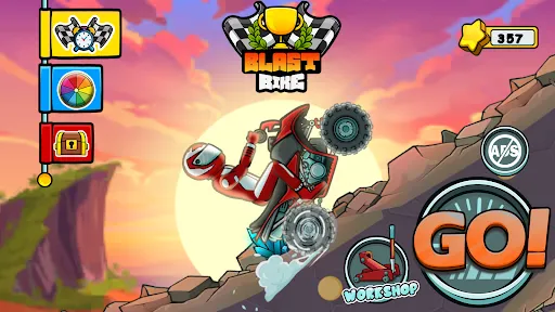 Blast Bike - 2D Race | Games | XWorld