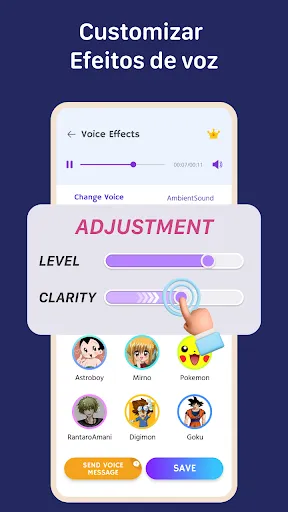 Modificador de Voz por Efeitos | Jogos | XWorld