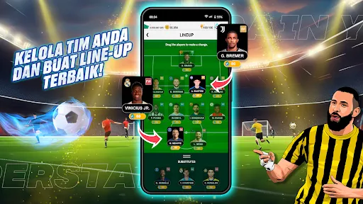Manajer Fantasi Sepak Bola 25 | Permainan | XWorld
