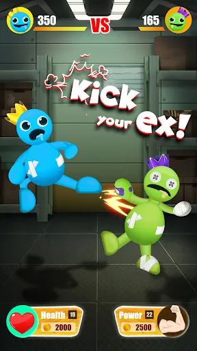 Kick The Rainbow Monster | Игры | XWorld