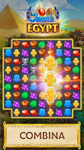 Jewels of Egypt: ¡combina 3! | juego | XWorld