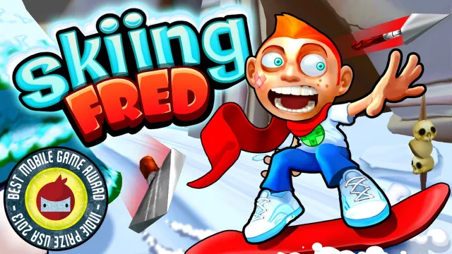 Skiing Fred | 游戏 | XWorld